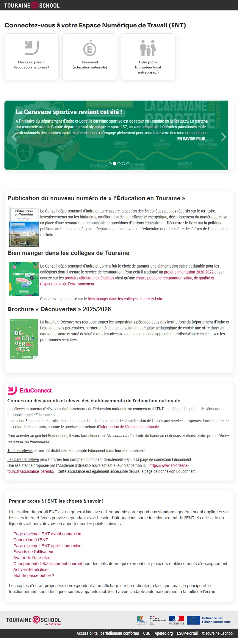 backlink from touraine-eschool.fr