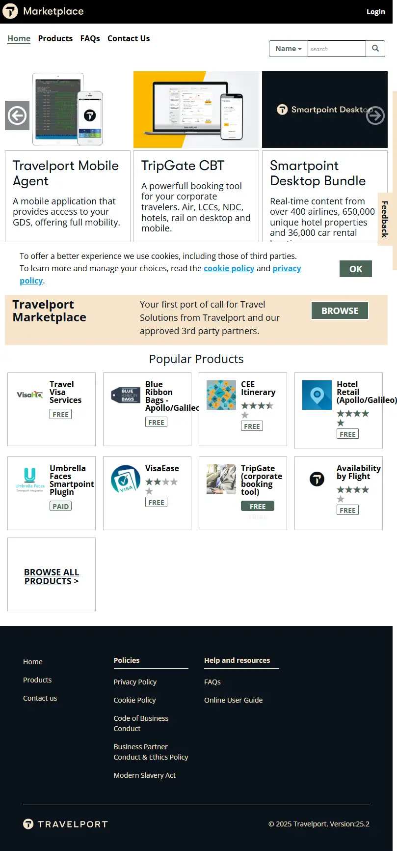 backlink from travelportmarketplace.com