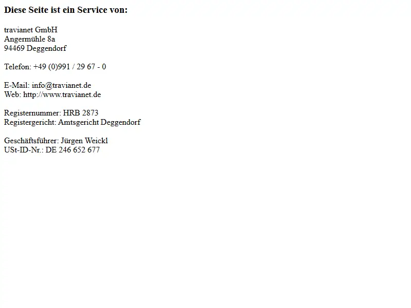 backlink from travelsystem.de