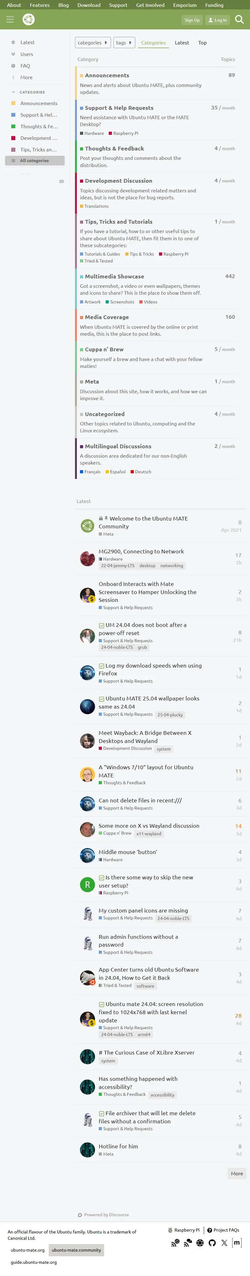 backlink from ubuntu-mate.community
