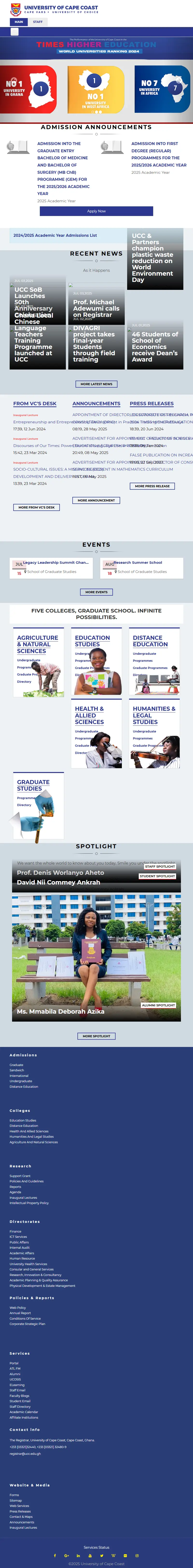 backlink from ucc.edu.gh