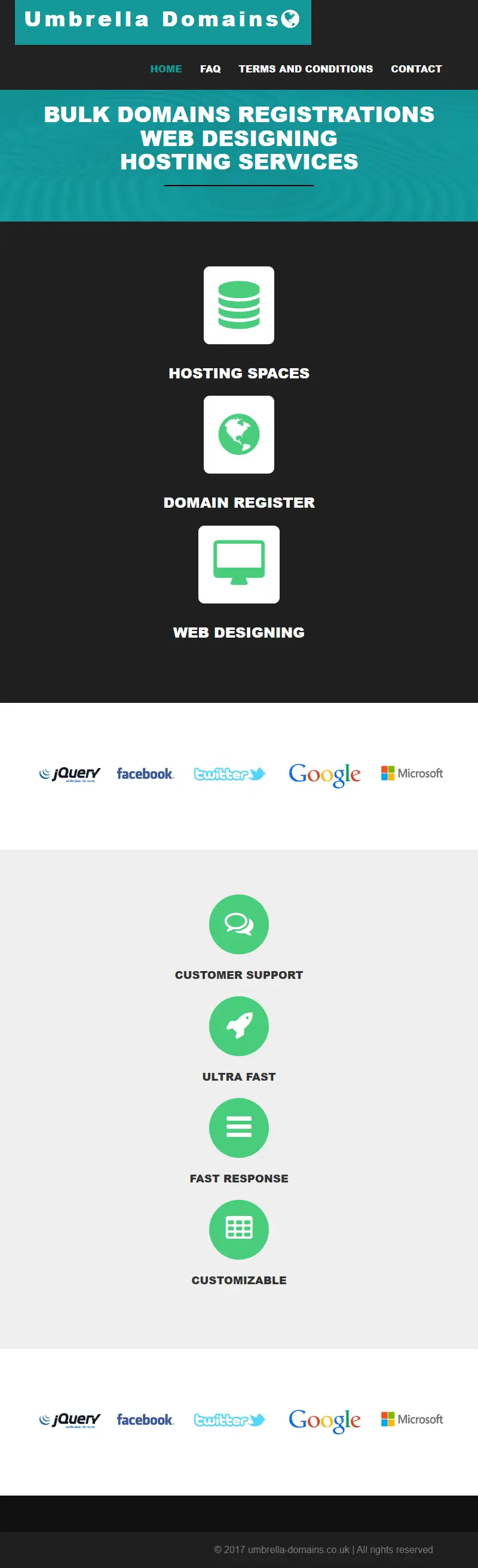 backlink from umbrelladomains.co.uk