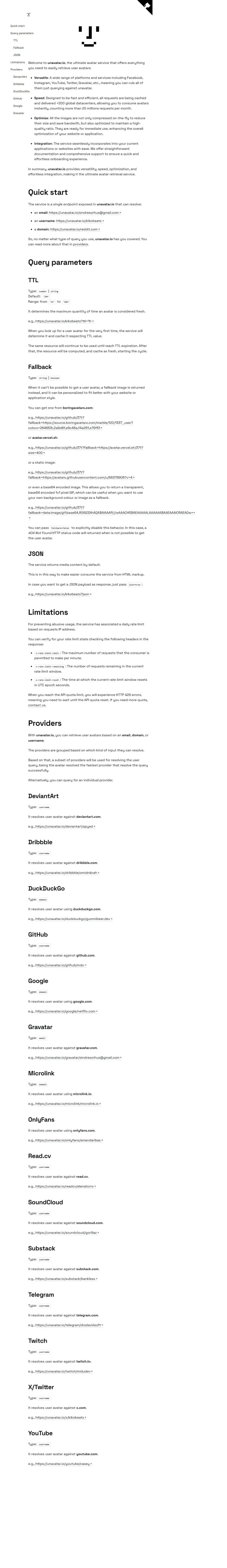 backlink from unavatar.io