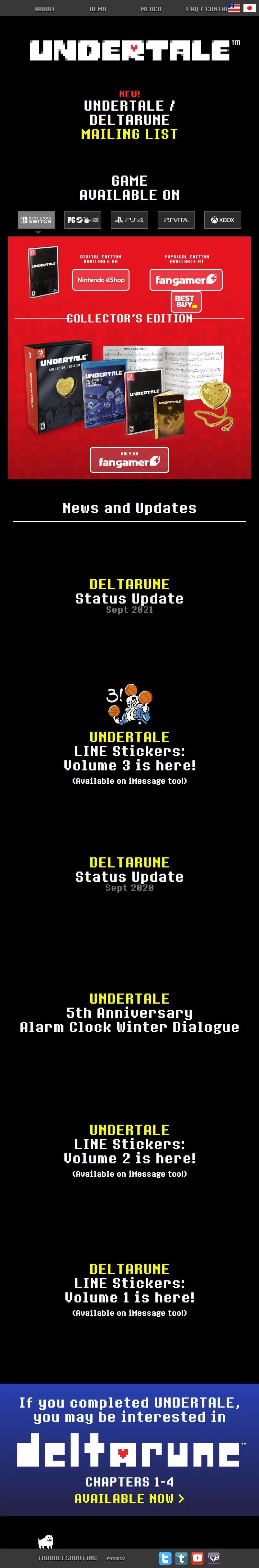 backlink from undertale.com