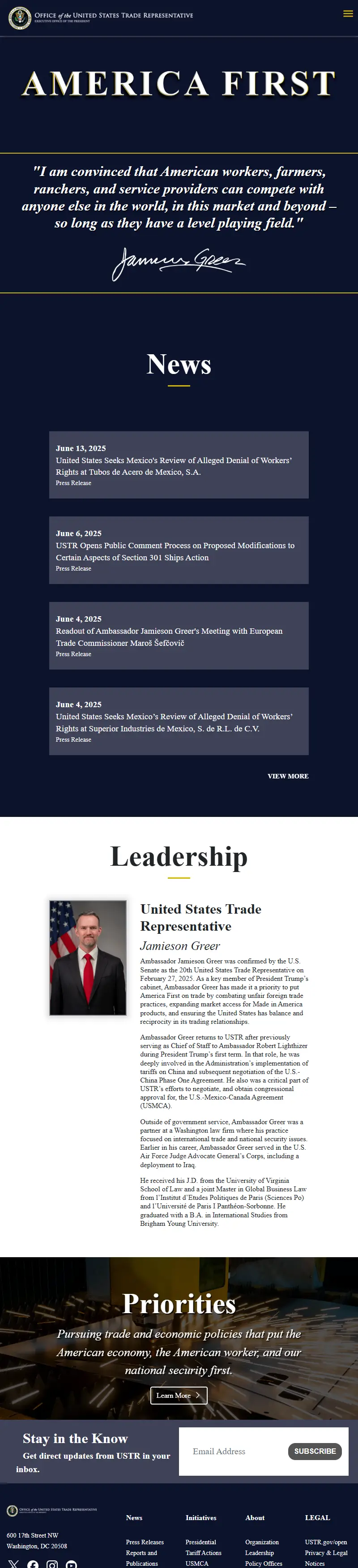 backlink from ustr.gov