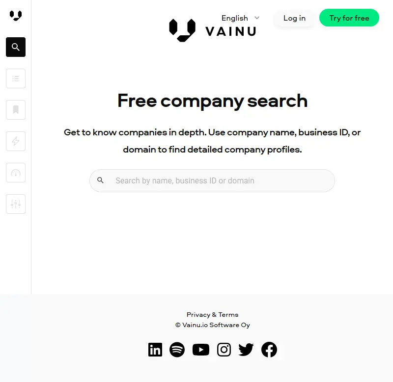 backlink from vainu.io