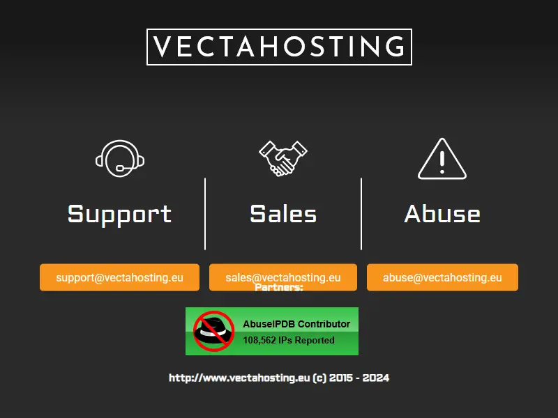 backlink from vectahosting.eu