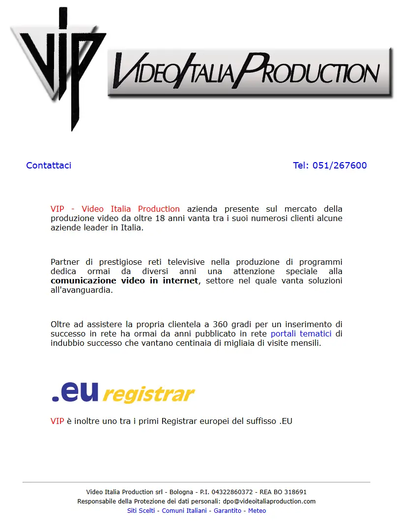 backlink from videoitaliaproduction.it