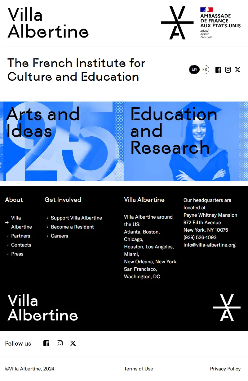 backlink from villa-albertine.org