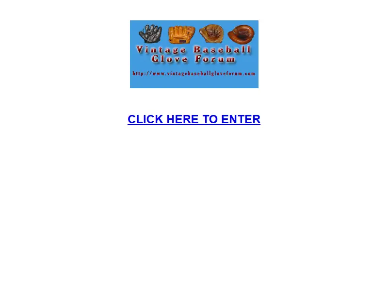 backlink from vintagebaseballgloveforum.com
