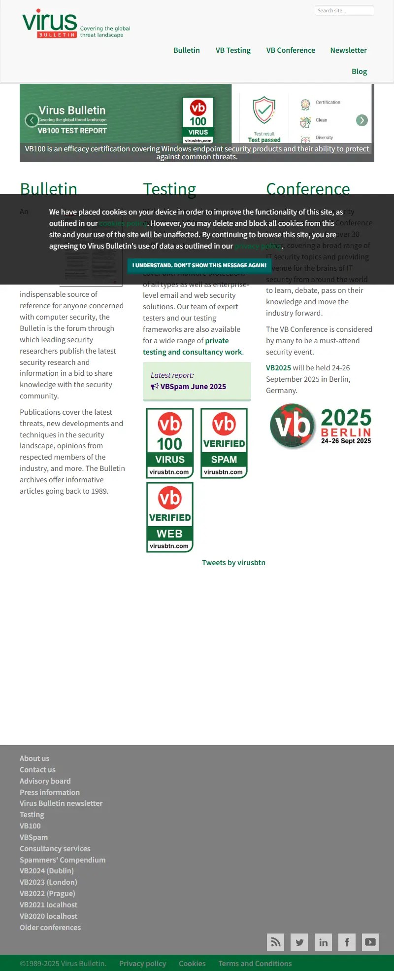 backlink from virusbtn.com