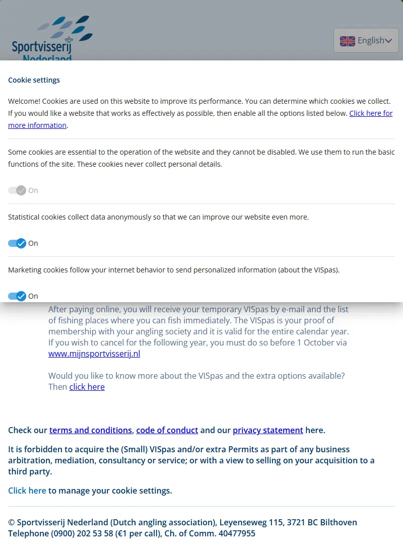 backlink from vispas.nl