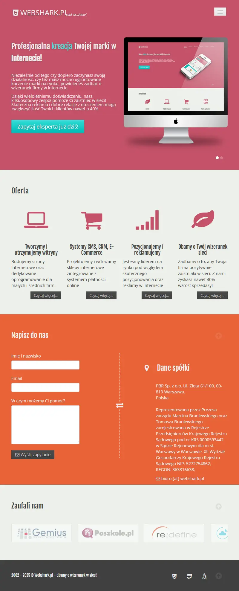 backlink from webshark.pl