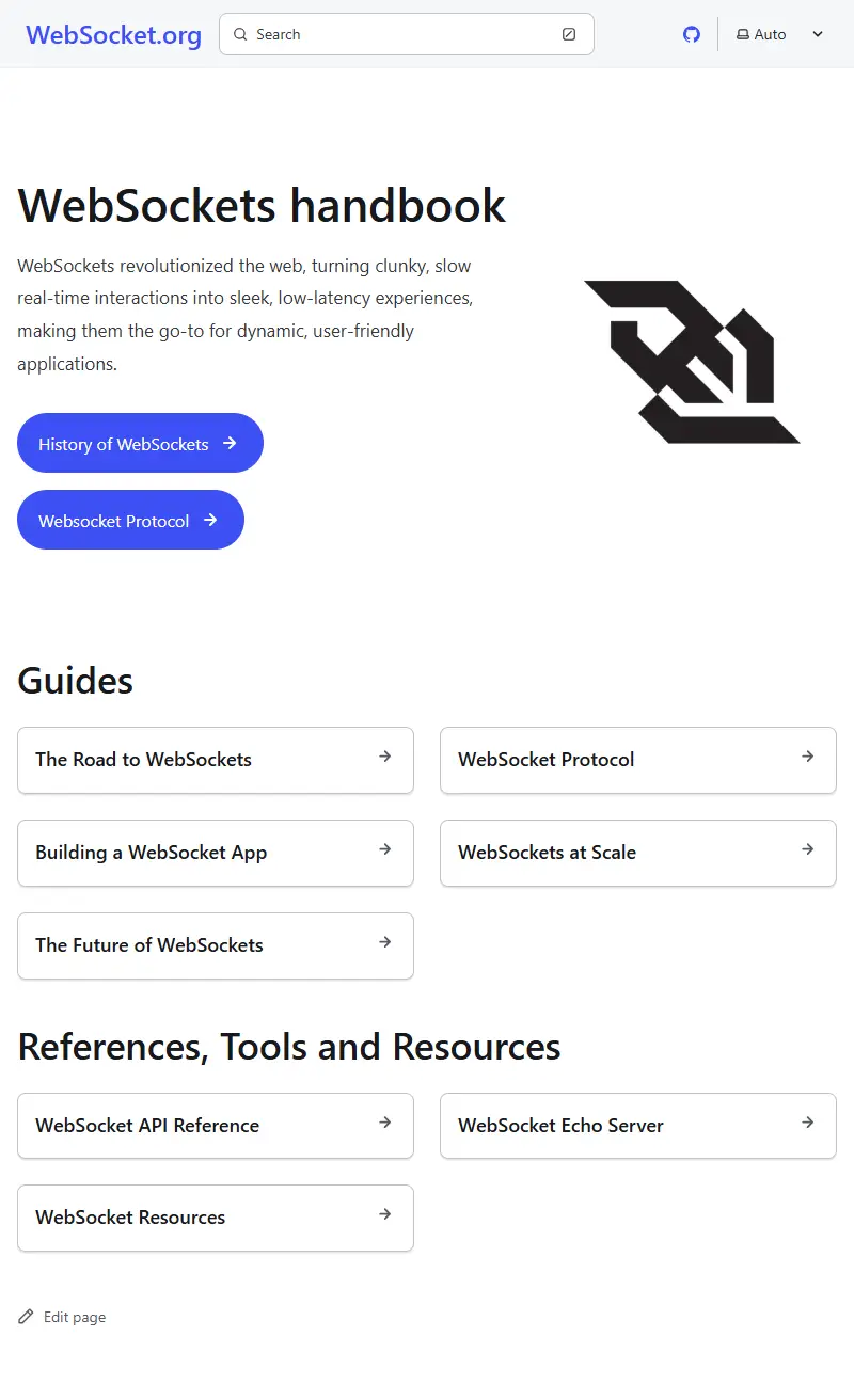 backlink from websocket.org