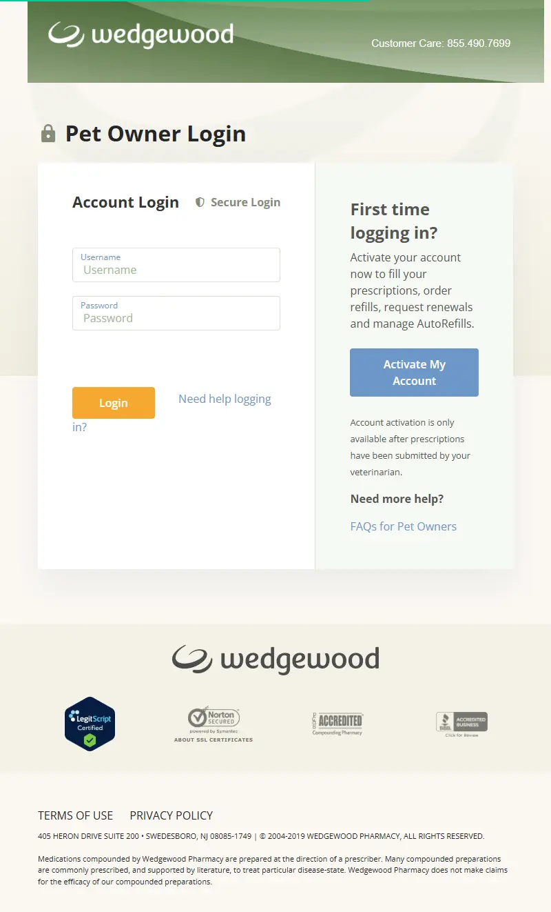 backlink from wedgewood.pet