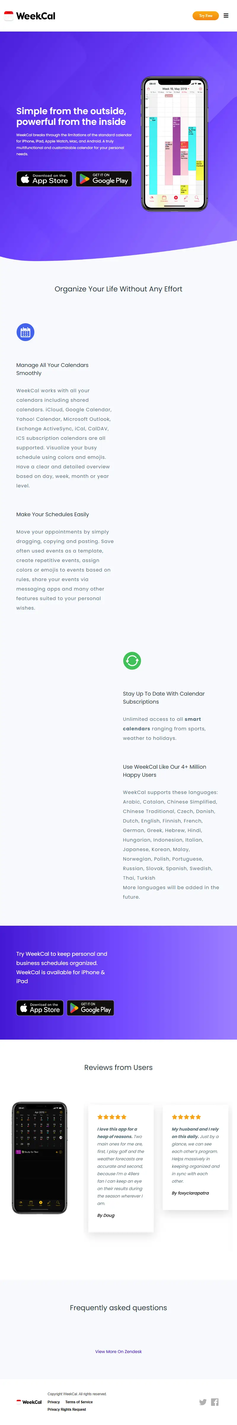 backlink from weekcal.com