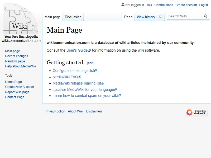 backlink from wikicommunication.com