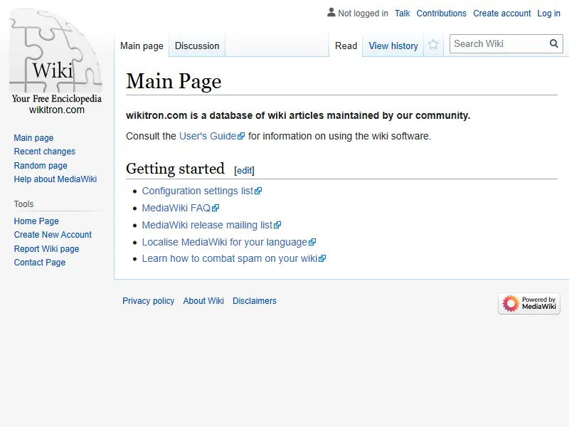 backlink from wikitron.com