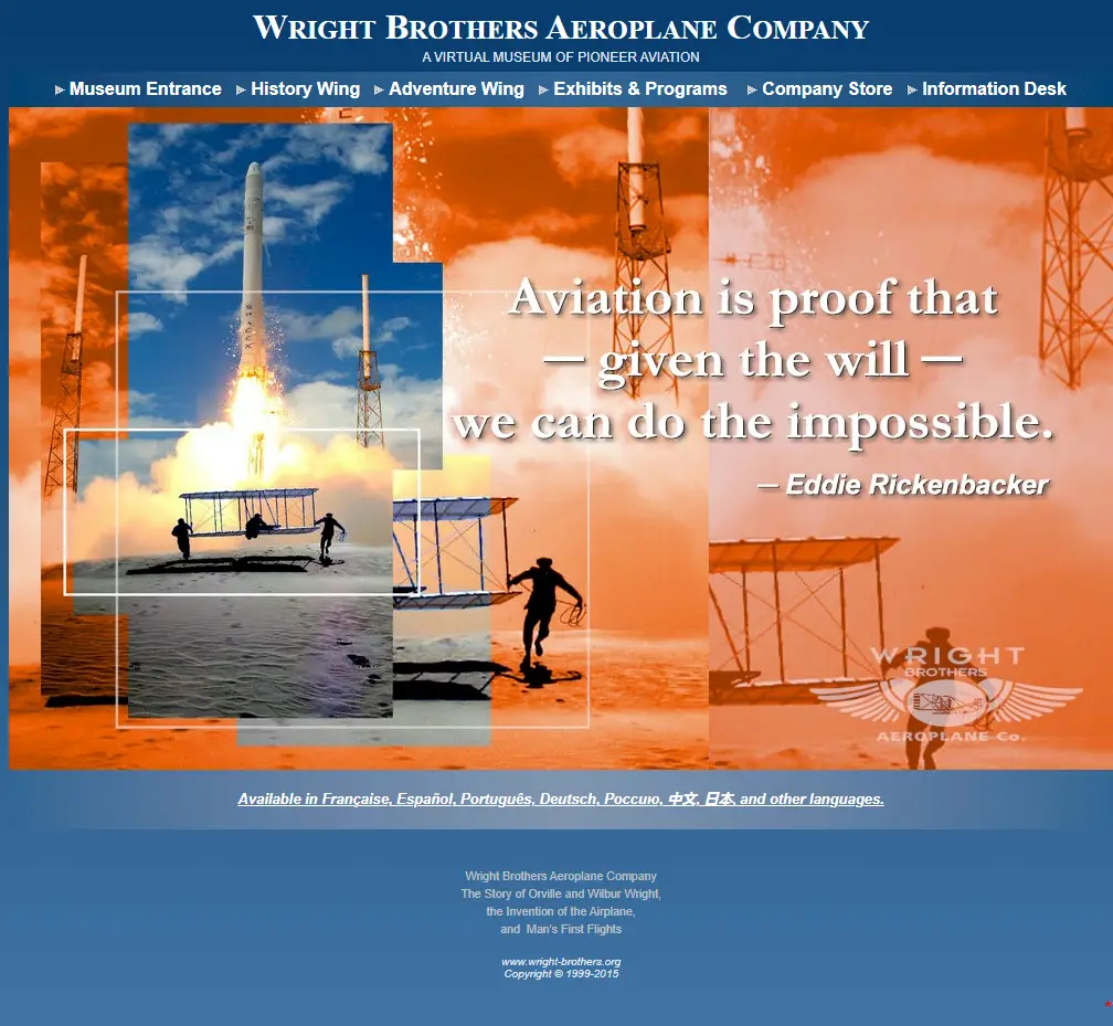 backlink from wright-brothers.org
