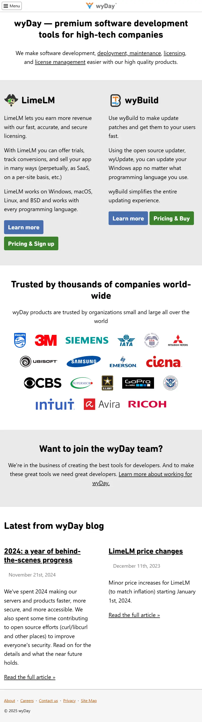 backlink from wyday.com