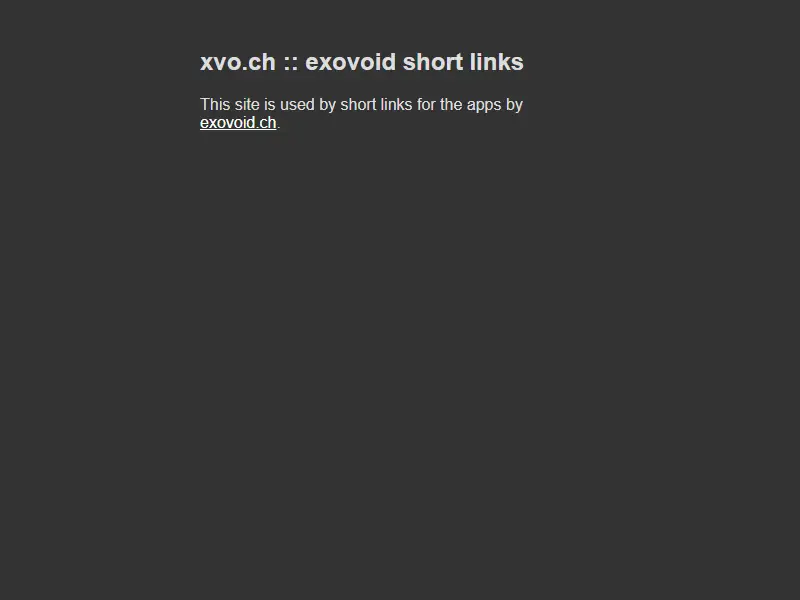 backlink from xvo.ch