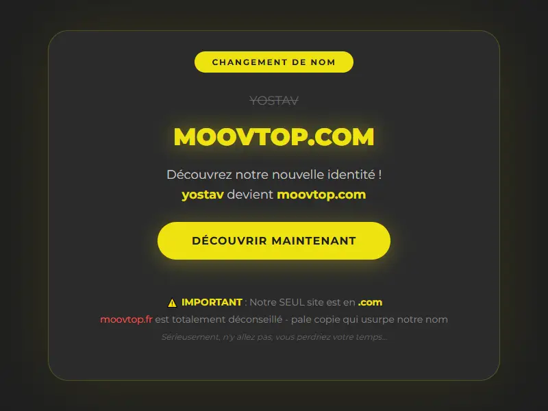 backlink from yostav.com