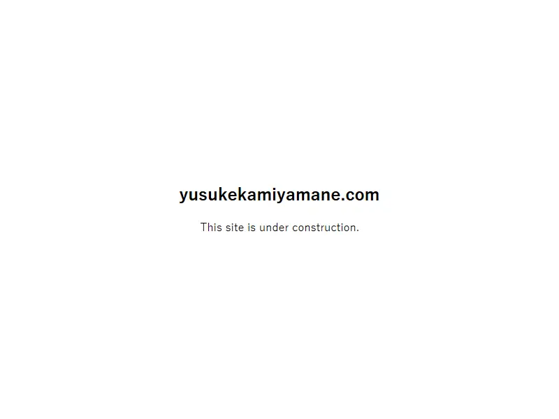 backlink from yusukekamiyamane.com