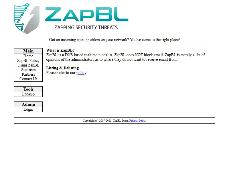 backlink from zapbl.net